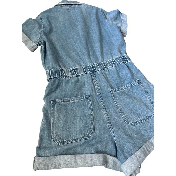 Show Me Your MuMu Cannon Romper in‎ Ocean Spray Size Large - Picture 12 of 14